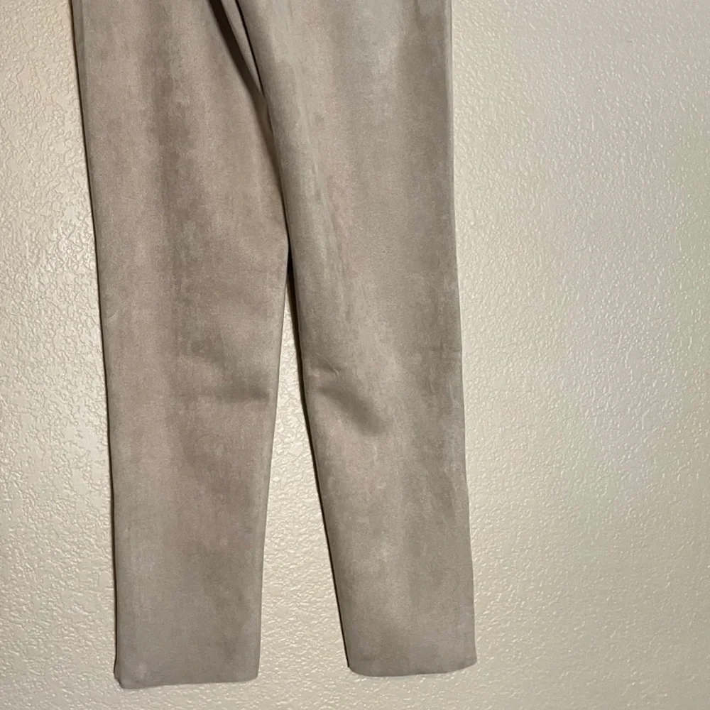 NWOT ZARA FAUX SUEDE LEGGINGS - Picture 7 of 7